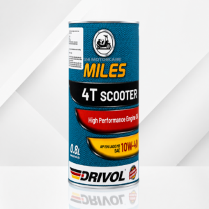 Nhớt Drivol Miles 4T Scooter lon 800mL