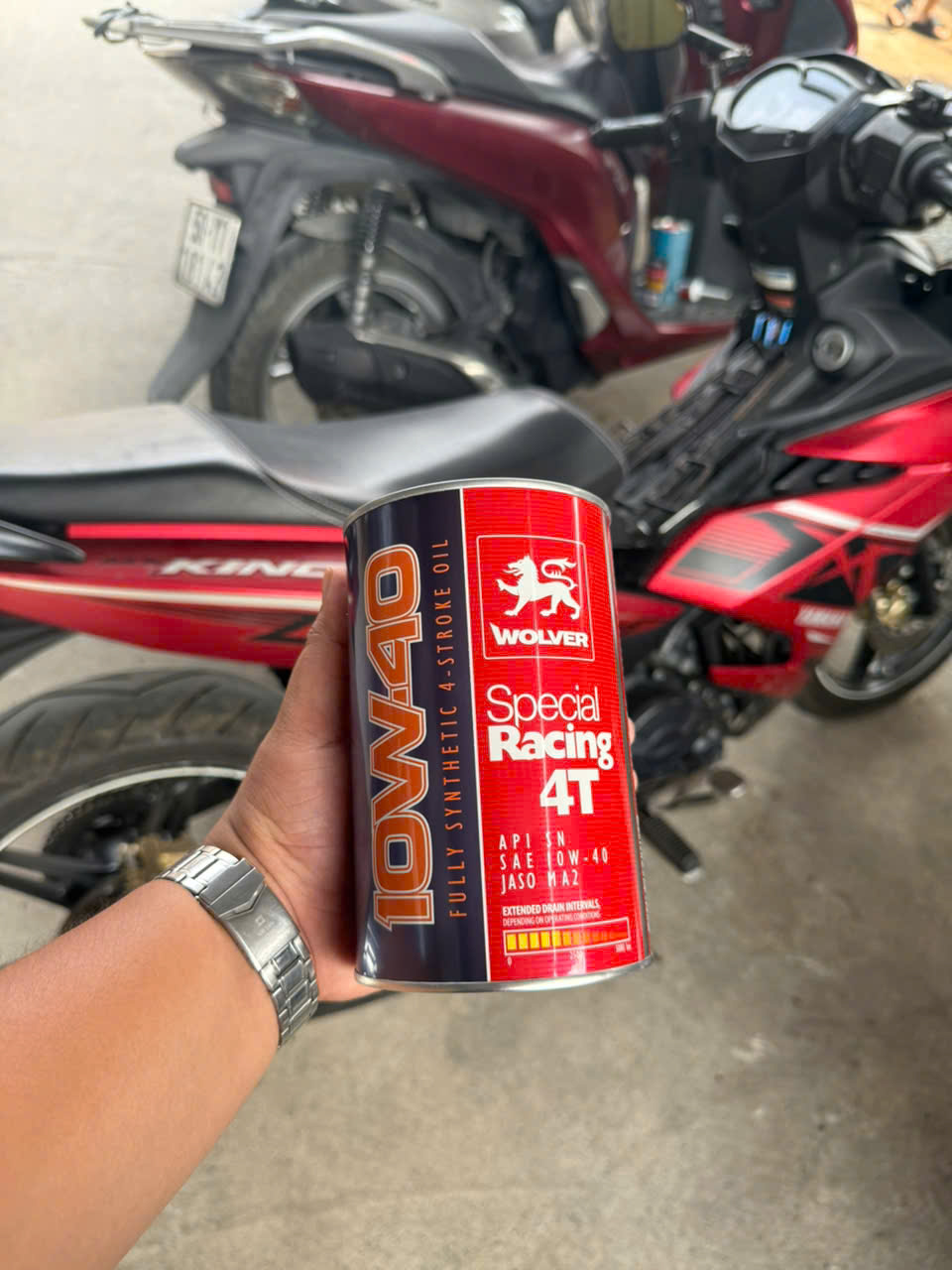 Nhớt Wolver 4T Special Racing 10W40 SN 1L (Fully Synthetic) - Ảnh 2