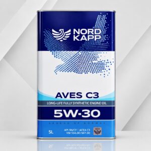 Dầu Động Cơ Tổng Hợp Oto NORDKAPP AVES C3 5W-30 5L